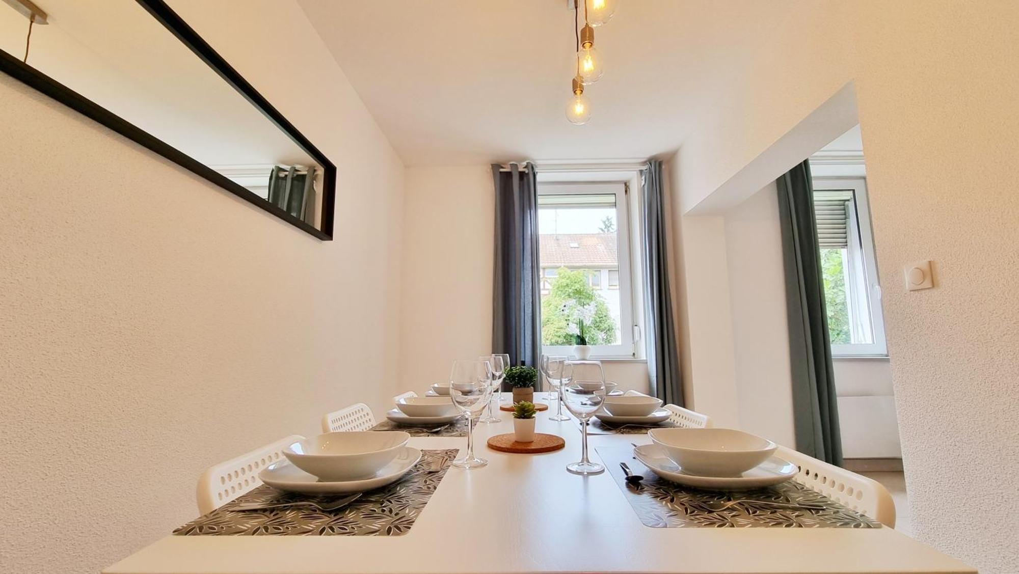 Le Triplex - 5 Chambres - 10 Pers- Fibre - Relax Bnb مُلووز المظهر الخارجي الصورة
