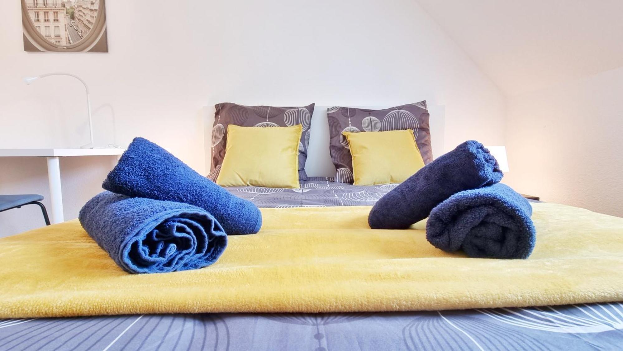 Le Triplex - 5 Chambres - 10 Pers- Fibre - Relax Bnb مُلووز المظهر الخارجي الصورة